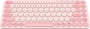 Klawiatura Baseus Baseus K01A bezprzewodowa klawiatura różowa 6