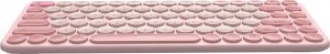 Klawiatura Baseus Baseus K01A bezprzewodowa klawiatura różowa 10