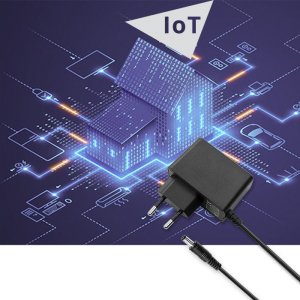 Qoltec Zasilacz wtyczkowy 12W | 12V | 1A | 5.5*2.1 3