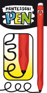 Lisciani Zestaw edukacyjny Montessori Pen Szkoła pisania z 18 tabliczkami 2