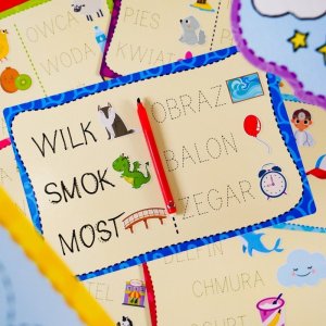 Lisciani Zestaw edukacyjny Montessori Pen Szkoła pisania z 18 tabliczkami 7