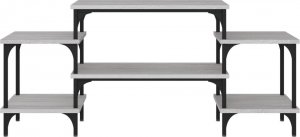 vidaXL vidaXL Szafka pod TV, szary dąb sonoma, 117x35x52 cm 4