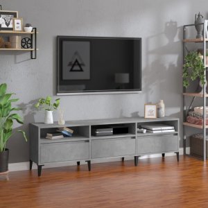 vidaXL vidaXL Szafka pod TV, szarość betonu, 150x30x44,5 cm 1