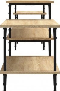 vidaXL Szafka pod TV, dąb sonoma, 197x35x52cm 6