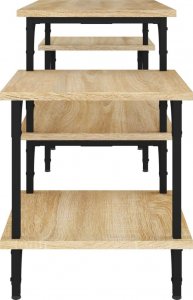 vidaXL vidaXL Szafka pod TV, dąb sonoma, 117x35x52cm, materiał drewnopochodny 6