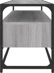 vidaXL vidaXL Szafka pod TV, szary dąb sonoma, 100x35x45 cm 7