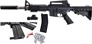 tomdorix M16 Karabin Amerykański Na Kulki Snajperka ASG Laser Granat 11
