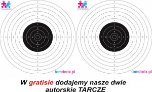 tomdorix M16 Karabin Amerykański Na Kulki Snajperka ASG Laser Pistolet 12
