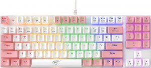 Klawiatura Havit KB512L Pro  (KB512L pro whitepink) 1