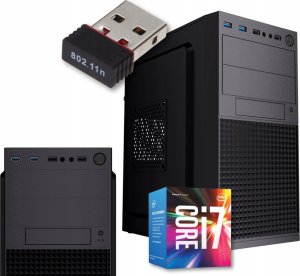 Komputer XLAP24 Komputer EasyOffice Intel Core i7 16GB DDR3 1000GB SSD DVD Windows 10 Pro 1