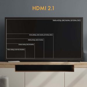 Kabel Claroc HDMI - HDMI 50m czarny (FEN-HDMI-21-50M) 8