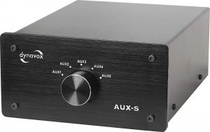 DYNAVOX Przełącznik wejściowy audio Dynavox AUX-S 6xRCA 1