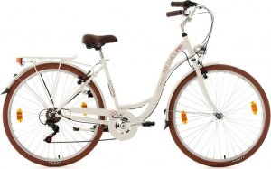 KS Cycling Damski Rower Miejski 28 Bagażnik Światła 6 biegów 1