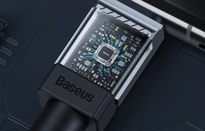 Kabel USB Baseus USB-A - USB-C 1 m Czarny (CAKW000602) 12