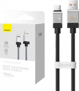 Kabel USB Baseus USB-A - USB-C 1 m Czarny (CAKW000601) 11