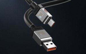 Kabel USB Baseus USB-A - USB-C 1 m Czarny (CAKW000601) 14