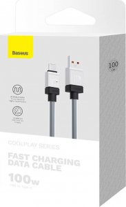 Kabel USB Baseus USB-A - USB-C 1 m Czarny (CAKW000601) 17