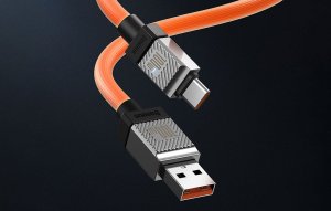 Kabel USB Baseus USB-A - USB-C 2 m Pomarańczowy (CAKW000707) 15