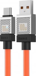 Kabel USB Baseus USB-A - USB-C 2 m Pomarańczowy (CAKW000707) 6