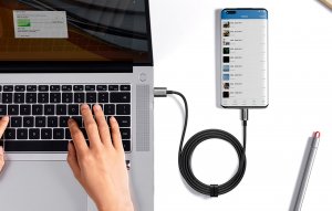 Kabel USB Baseus USB-A - USB-C 1 m Czarny (P10320102114-00) 11