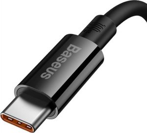 Kabel USB Baseus USB-A - USB-C 1 m Czarny (P10320102114-00) 6
