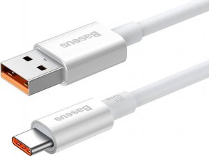 Kabel USB Baseus USB-A - USB-C 0.25 m Biały (P10320102214-00) 21