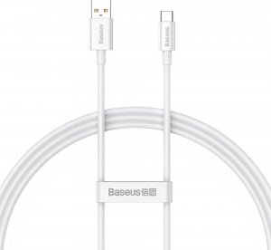 Kabel USB Baseus USB-A - USB-C 1 m Biały (P10320102214-01) 12