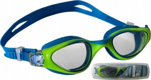 Crowell Okulary pływackie dla dzieci Crowell GS23 Splash niebieko-zielone 1