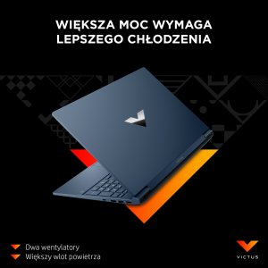 Laptop HP Laptop HP Victus 15-fa0104nw / 714Z4EA / Intel Core i7 / 16GB / SSD 512GB / Nvidia RTX3050 / FullHD / FreeDos / Czarny 9