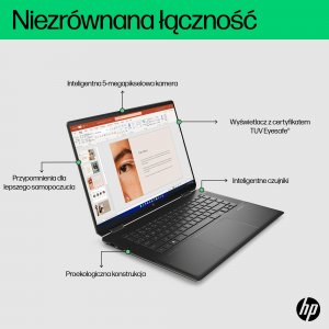 Laptop HP Laptop HP Spectre x360 16-f1024nw / 712F3EA / Intel i7 / 16GB / SSD 1 TB / Intel Xe / QHD+ / Win 11 Pro / Niebieski 27