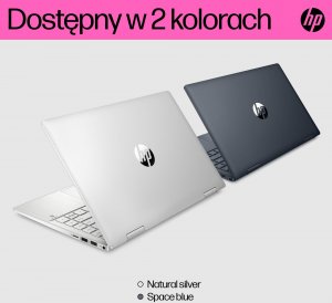 Laptop HP Laptop HP Pavilion x360 14-ek0114nw / 712L6EA / Intel Core i5 / 16GB / SSD 512GB / Intel Xe / FullHD / Win 11 / Srebrny 21