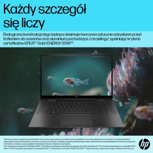 Laptop HP Laptop HP Envy 15 X360 15-ew0144nw / 712D7EA / Intel Core i5 / 16GB / 512GB SSD / Intel Xe / FullHD / Win 11 / Dotyk / Srebrny 17