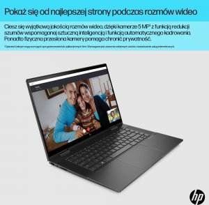 Laptop HP Laptop HP Envy 15 X360 15-ew0144nw / 712D7EA / Intel Core i5 / 16GB / 512GB SSD / Intel Xe / FullHD / Win 11 / Dotyk / Srebrny 20