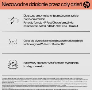 Laptop HP Laptop HP Envy 15 x360 15-ey0114nw / 712C9EA / AMD Ryzen 5 / 16GB / 512GB SSD / AMD Radeon / FullHD / OLED / Win 11 / Czarny 19