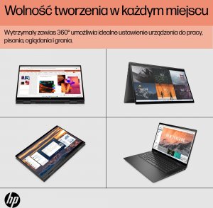 Laptop HP Laptop HP Envy 15 x360 15-ey0114nw / 712C9EA / AMD Ryzen 5 / 16GB / 512GB SSD / AMD Radeon / FullHD / OLED / Win 11 / Czarny 20
