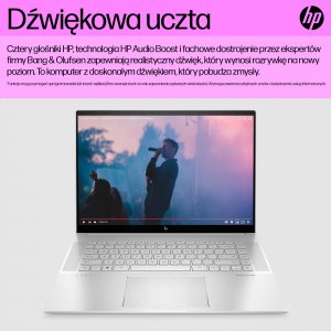 Laptop HP Laptop HP ENVY 16-h0054nw / 712N9EA / Intel Core i5 / 16GB / 512GB SSD / Intel A370M / WQXGA / Dotyk / Win 11 / Srebrny 18