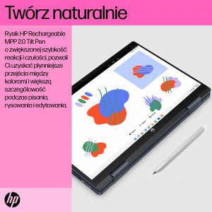 Laptop HP Laptop HP Pavilion X360 14-ek0104nw / 712B6EA / Intel Core i7 / 16GB / 512GB SSD / Intel Xe / FullHD / Win 11 / Dotyk / Srebrny 16