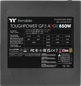 Zasilacz Thermaltake Toughpower GF3 ARGB 850W (PS-TPD-0850F4FAGE-1) 3