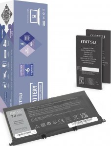 Bateria Mitsu Bateria 357F9 do Dell Inspiron 5577 7557 6600mAh 1