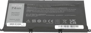 Bateria Mitsu Bateria 357F9 do Dell Inspiron 5577 7557 6600mAh 6