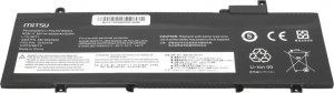 Bateria Mitsu Bateria L17L3P71 01AV478 do Lenovo Thinkpad T480s 6
