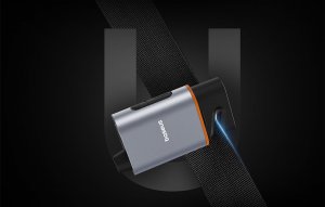 Baseus Akcesorium samochodowe Baseus młotek do szyb + nóż do pasów (Czarne) 13