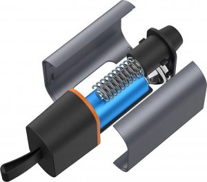 Baseus Akcesorium samochodowe Baseus młotek do szyb + nóż do pasów (Czarne) 8