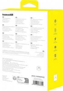 Baseus Akcesorium samochodowe Baseus młotek do szyb + nóż do pasów (Czarne) 10