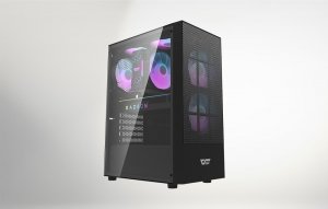 Obudowa Darkflash A290 + 3 wentylatory czarna 7