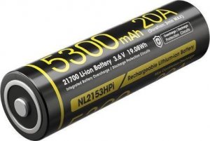 Nitecore BATTERY RECH. LI-ION 3.6V/NL2153HPI(5300MAH) NITECORE 1