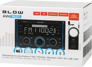 Radio samochodowe Blow AVH-9620 2DIN RDS RGB 6