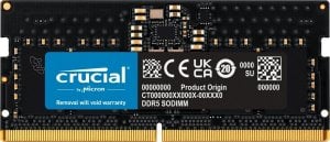 Pamięć do laptopa Crucial Pamięć do notebooka DDR5 SODIMM 8GB/5200 CL42 (16Gbit) 1