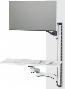 Digitus Ramię nacienne pojedyncze 1xLCD + klawiatura, max. 32' i 8kg uchylno-obrotowe 360° (PIVOT) 2