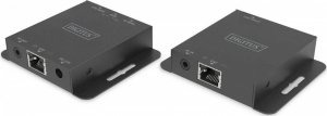 System przekazu sygnału AV Digitus Przedłużacz/Extender HDMI 4K 30Hz 70m po skrętce Cat.5e/6/7/8 HDCP 1.4 EDID IR PoC, zestaw 1